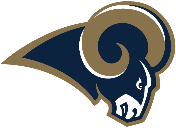 Los Angeles Rams 2016 Primary Logo fabric transfer